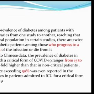 Diabetes Management and Covid-19