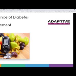 Health & Wellness Journey- Diabetes Management