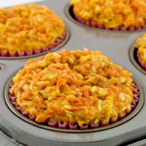 Low Carb Morning Glory Muffins